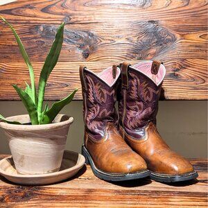 Genuine Ariat Women Krista Steel Toe Leather Boots